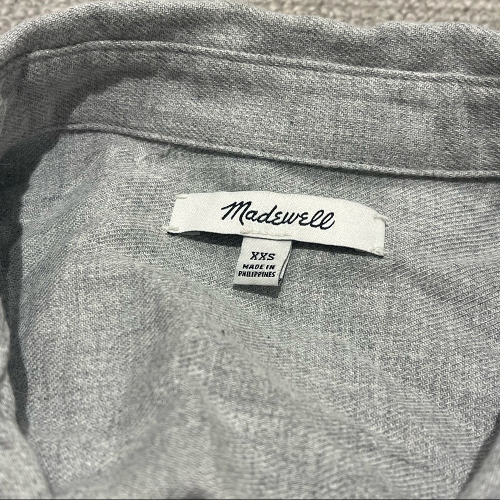 Madewell Women’s Flannel Courier Shirt - Picture 7 of 8